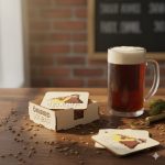 ŐriBird "Madárvilág" – 6 darabos fa söralátét szett