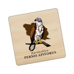 ŐriBird "Madárvilág" – 6 darabos fa söralátét szett