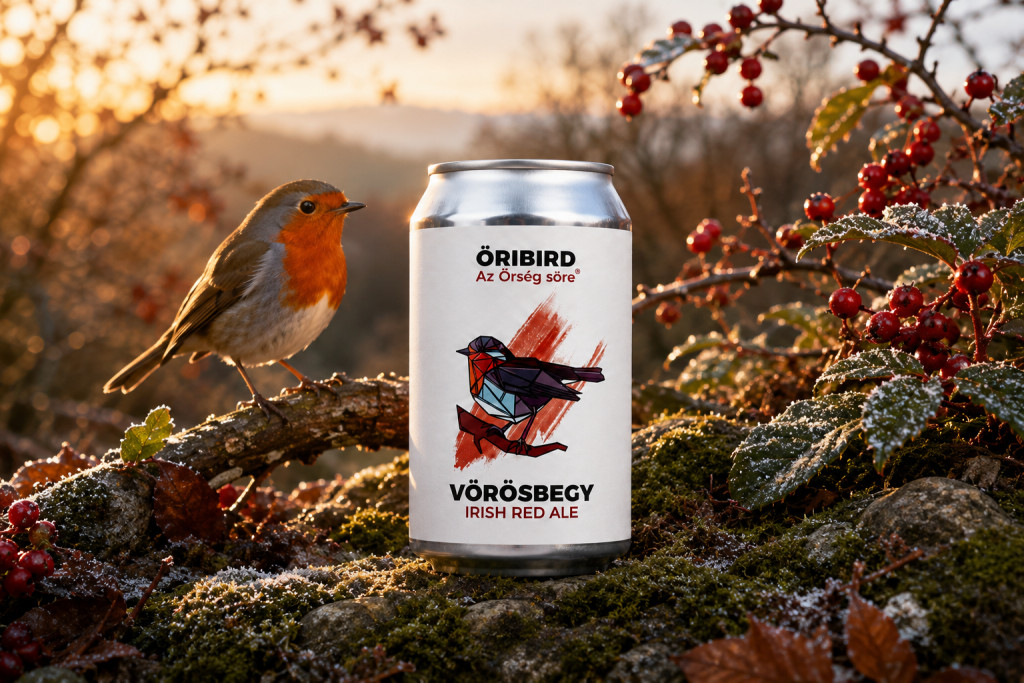 ŐriBird Vörösbegy Irish Red Ale craft sör
