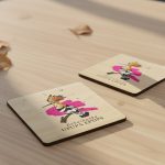 ŐriBird fa söralátét egyedi madármintával