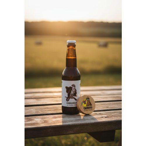 Hopener – ŐriBird bambusz sörnyitó, mágneses hűtőre rögzíthető