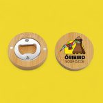 Hopener – ŐriBird bambusz sörnyitó, mágneses hűtőre rögzíthető